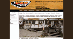 Desktop Screenshot of happybike.fr